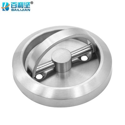 百利坚(BAILIJIAN)Disc Pull Ring 304 Stainless Steel  Handle Concealed Handle Exerted Circular Pull Ring Fire Door Handle